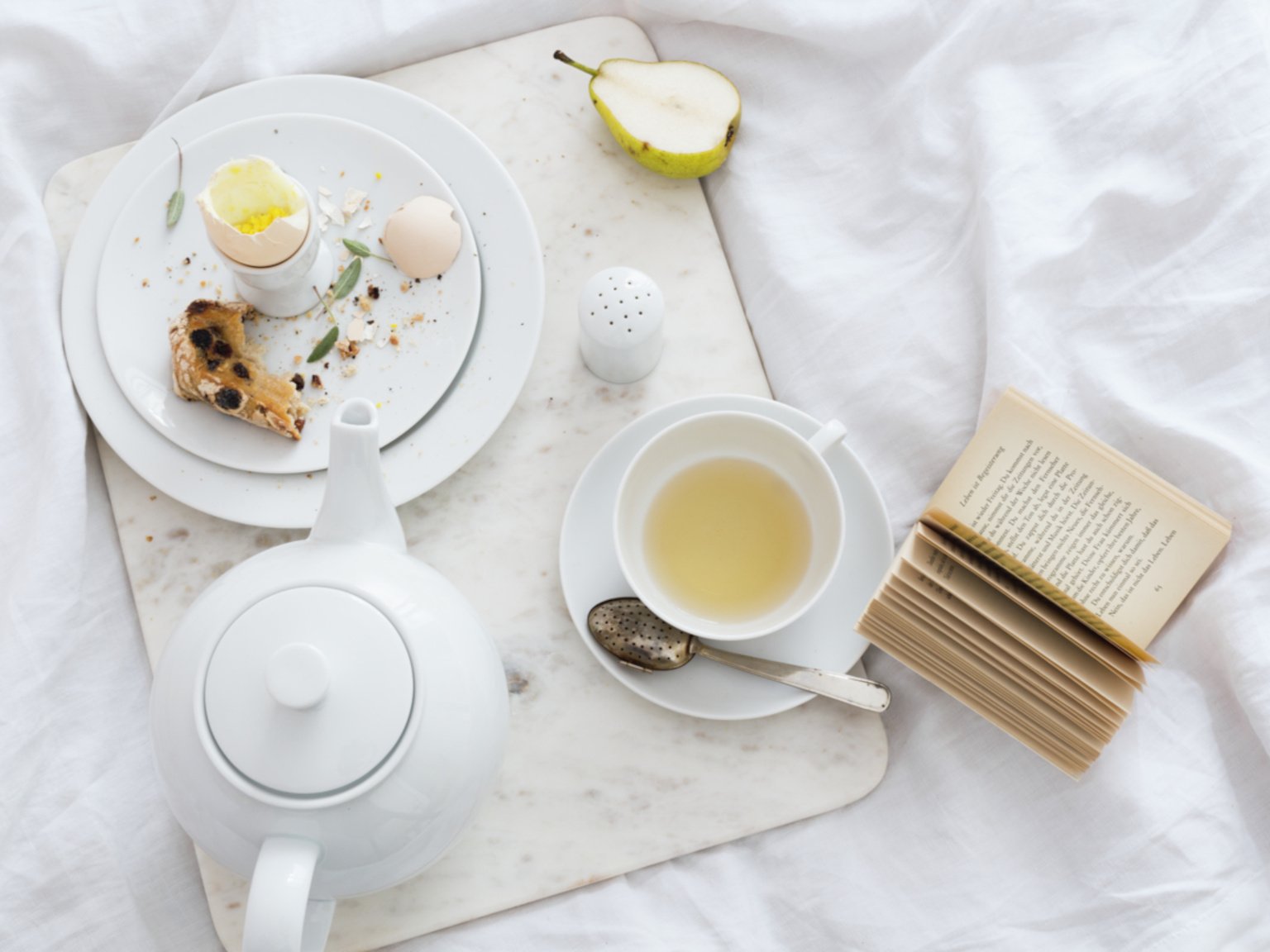 Arzberg Form 1382 White breakfast in bed